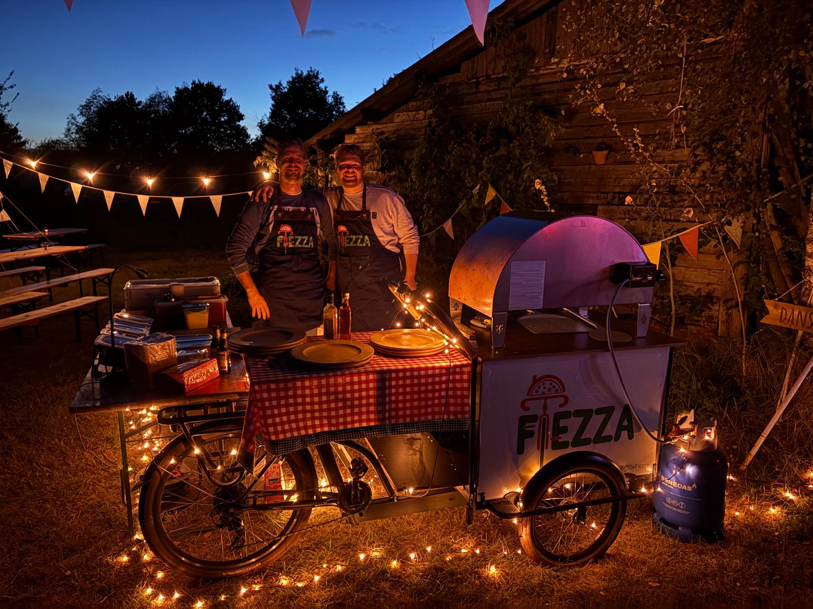 Pizza bakken op locatie